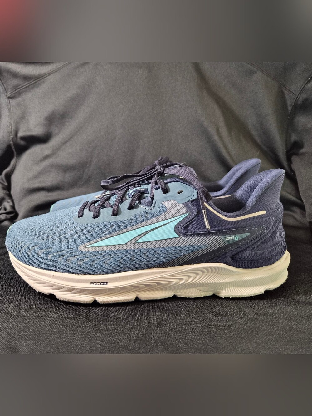 Men's Altra Torin 6 "Mineral Blue" Running Shoes (AL0A7R6T419) Sz. 10.5